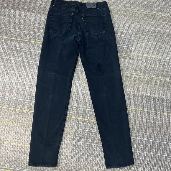 Levi’s Vintage Gold Silver Tab Straight Denim Jeans Size 33x32 - Picture 2 of 9